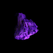 Yellow Tourmaline floral cluster specimen 26*28*25mm 12.5g in UV light - Rocks and Things Store