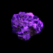 Yellow Tourmaline floral cluster specimen 26*28*25mm 12.5g in UV light - Rocks and Things Store