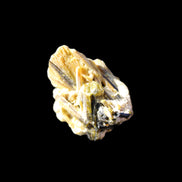 Yellow Tourmaline floral cluster specimen 26*28*25mm 12.5g in sunlight - Rocks and Things Store