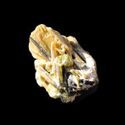 Yellow Tourmaline floral cluster specimen 26*28*25mm 12.5g in sunlight - Rocks and Things Store