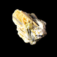 Yellow Tourmaline floral cluster specimen 26*28*25mm 12.5g in sunlight - Rocks and Things Store