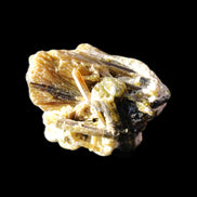 Yellow Tourmaline floral cluster specimen 26*28*25mm 12.5g in sunlight - Rocks and Things Store