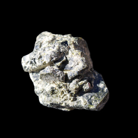 Magnetic Epidote irregular hexagon crystal cluster 37-42mm 30-36g in sunlight - Rocks and Things Store