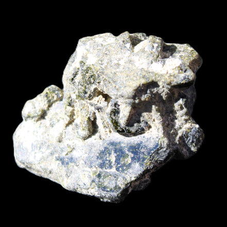 Magnetic Epidote irregular hexagon crystal cluster 37-42mm 30-36g in sunlight - Rocks and Things Store