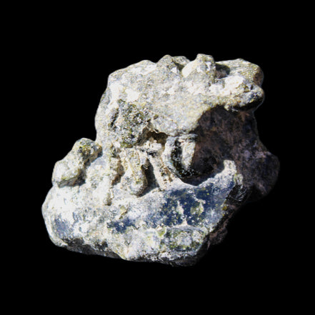 Magnetic Epidote irregular hexagon crystal cluster 37-42mm 30-36g in sunlight - Rocks and Things Store