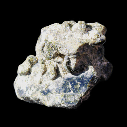 Magnetic Epidote irregular hexagon crystal cluster 37-42mm 30-36g in sunlight - Rocks and Things Store