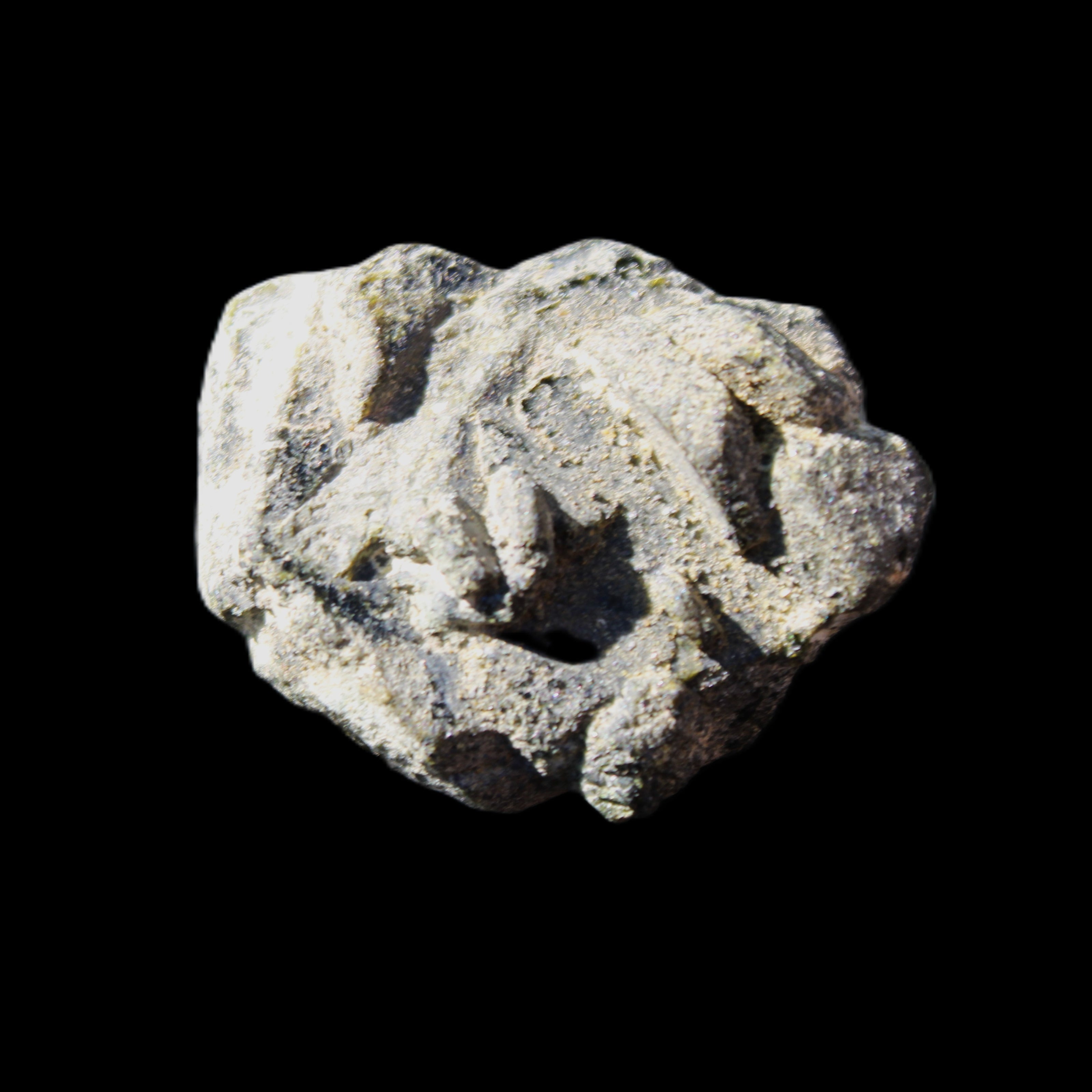 Magnetic Epidote irregular hexagon crystal cluster 37-42mm 30-36g in sunlight - Rocks and Things Store