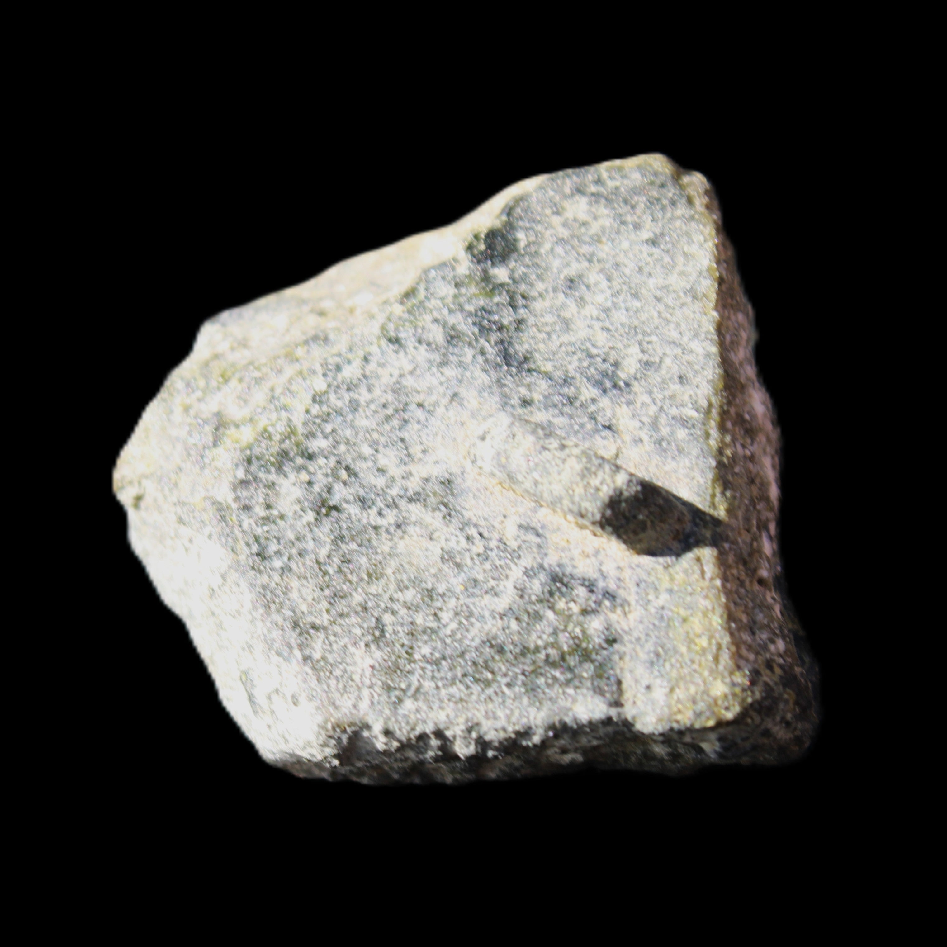 Magnetic Epidote irregular hexagon crystal cluster 37-42mm 30-36g in sunlight - Rocks and Things Store