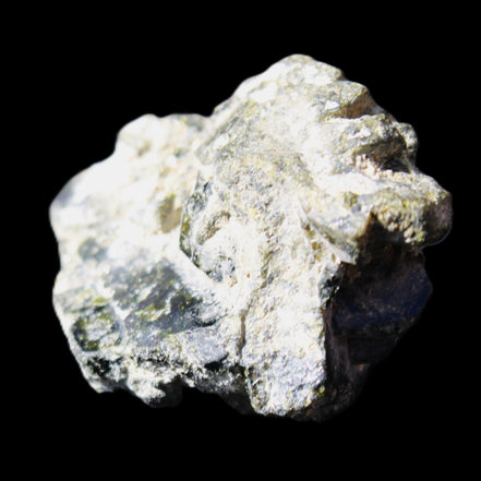 Magnetic Epidote irregular hexagon crystal cluster 37-42mm 30-36g in sunlight - Rocks and Things Store