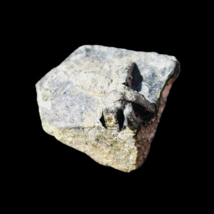 Magnetic Epidote irregular hexagon crystal cluster 37-42mm 30-36g in sunlight - Rocks and Things Store