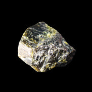 Magnetic Epidote glossy irregular hexagon crystal 20mm 9-11g in sunlight - Rocks and Things Store