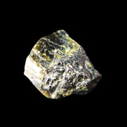 Magnetic Epidote glossy irregular hexagon crystal 20mm 9-11g in sunlight - Rocks and Things Store