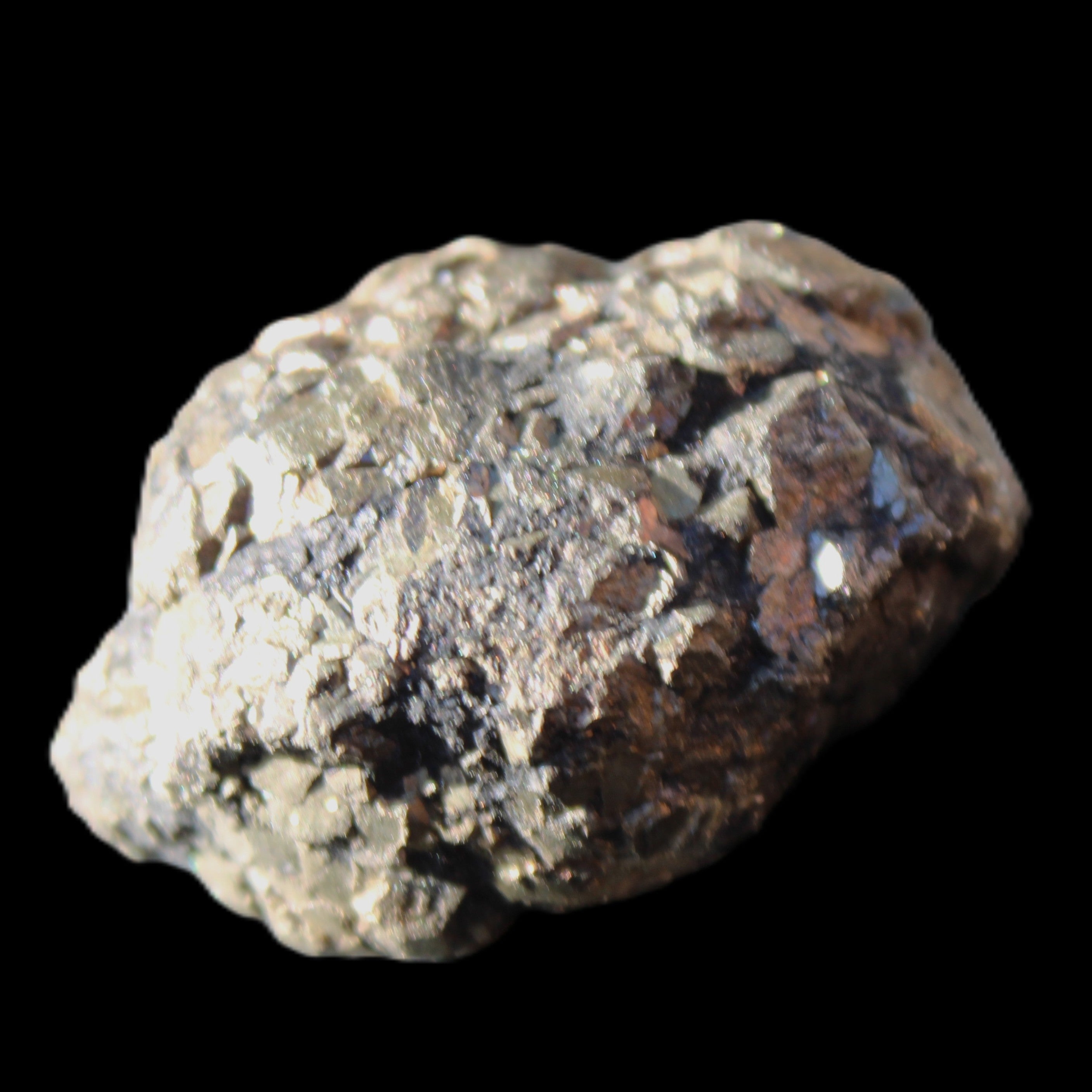 Chalcopyrite cluster from Pakistan 38*27*20mm 59g in sunlight - Rocks and Things Store