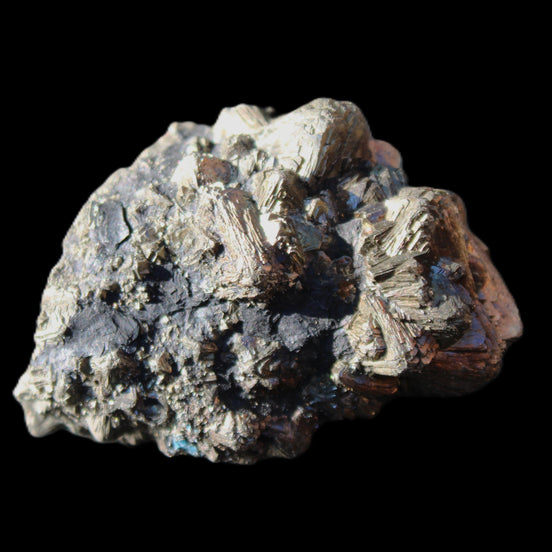 Chalcopyrite cluster from Pakistan 40*25*20mm 53.8g in sunlight - Rocks and Things Store