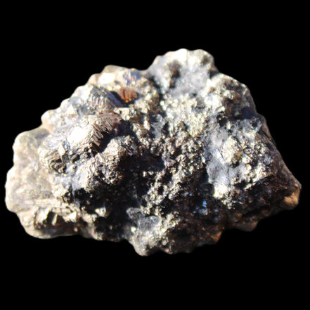 Chalcopyrite cluster from Pakistan 40*25*20mm 53.8g in sunlight - Rocks and Things Store