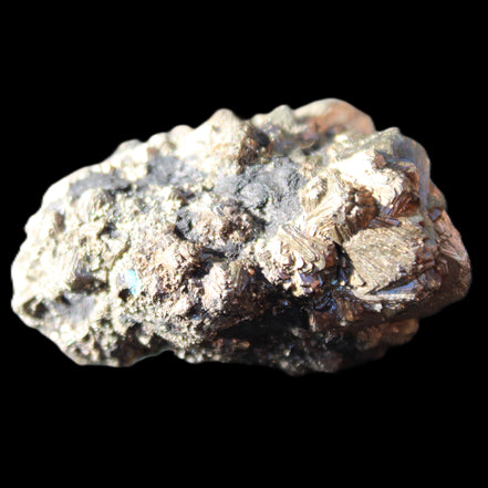 Chalcopyrite cluster from Pakistan 40*25*20mm 53.8g in sunlight - Rocks and Things Store
