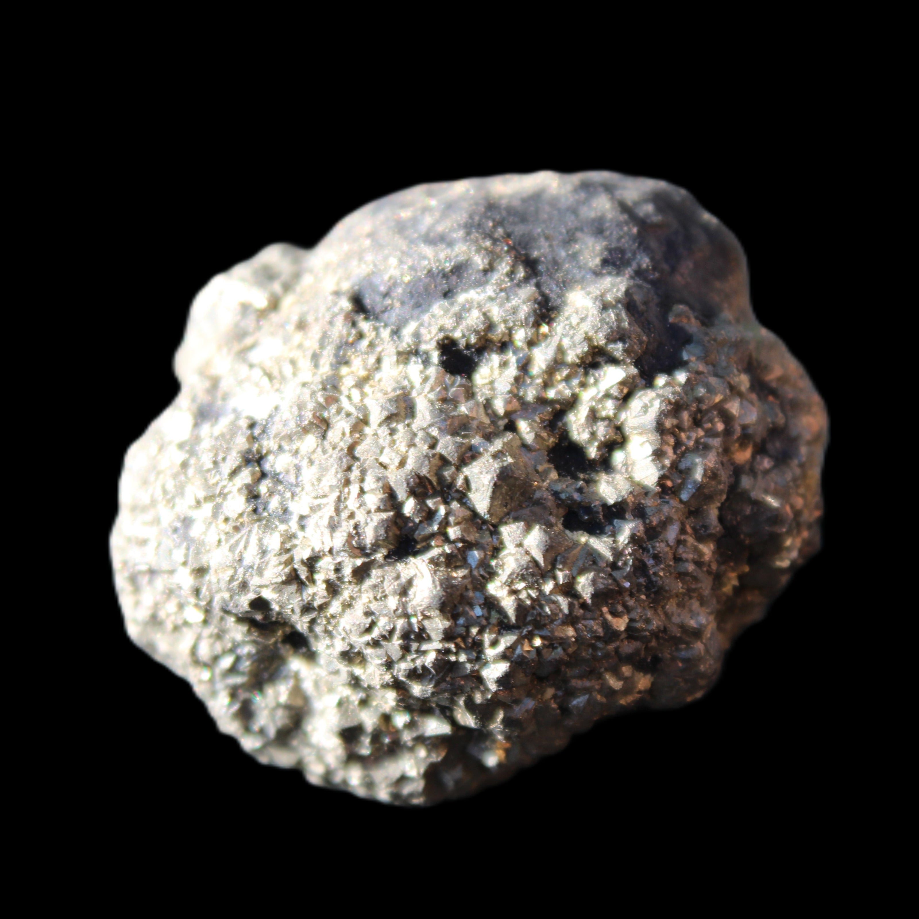 Chalcopyrite cluster from Pakistan 37*29*29mm 70g in sunlight - Rocks and Things Store