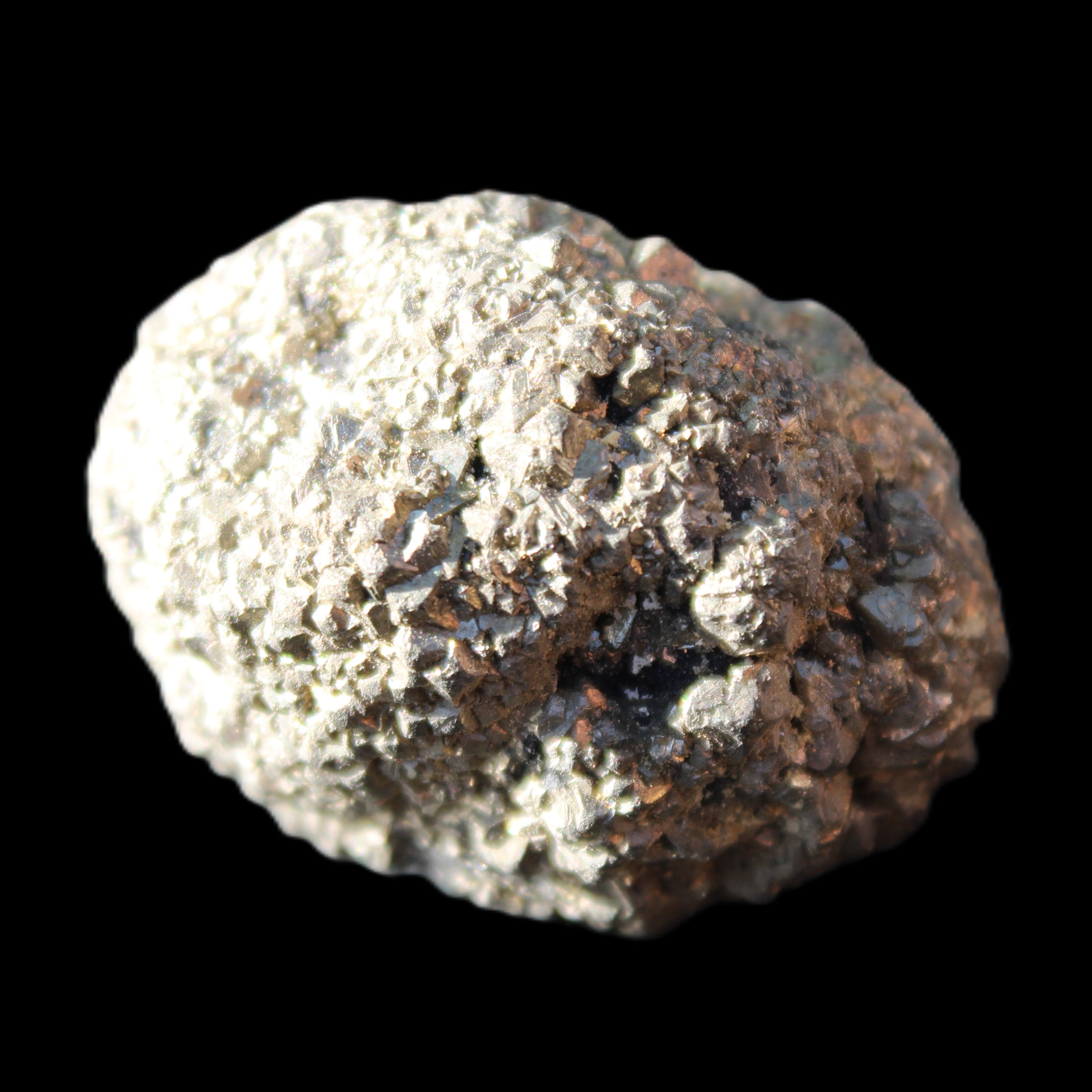 Chalcopyrite cluster from Pakistan 37*29*29mm 70g in sunlight - Rocks and Things Store