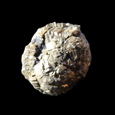 Chalcopyrite cluster from Pakistan 30*25*23mm 54.5g in sunlight - Rocks and Things Store