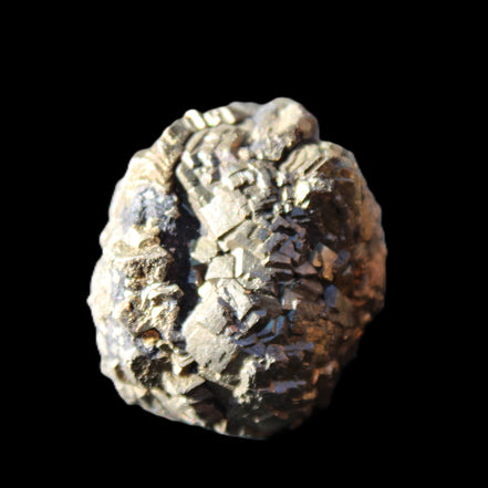 Chalcopyrite cluster from Pakistan 30*25*23mm 54.5g in sunlight - Rocks and Things Store