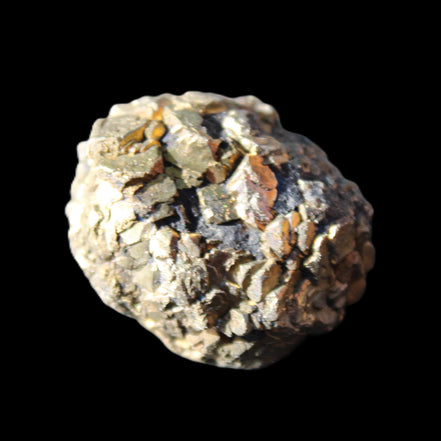 Chalcopyrite cluster from Pakistan 30*25*23mm 54.5g in sunlight - Rocks and Things Store