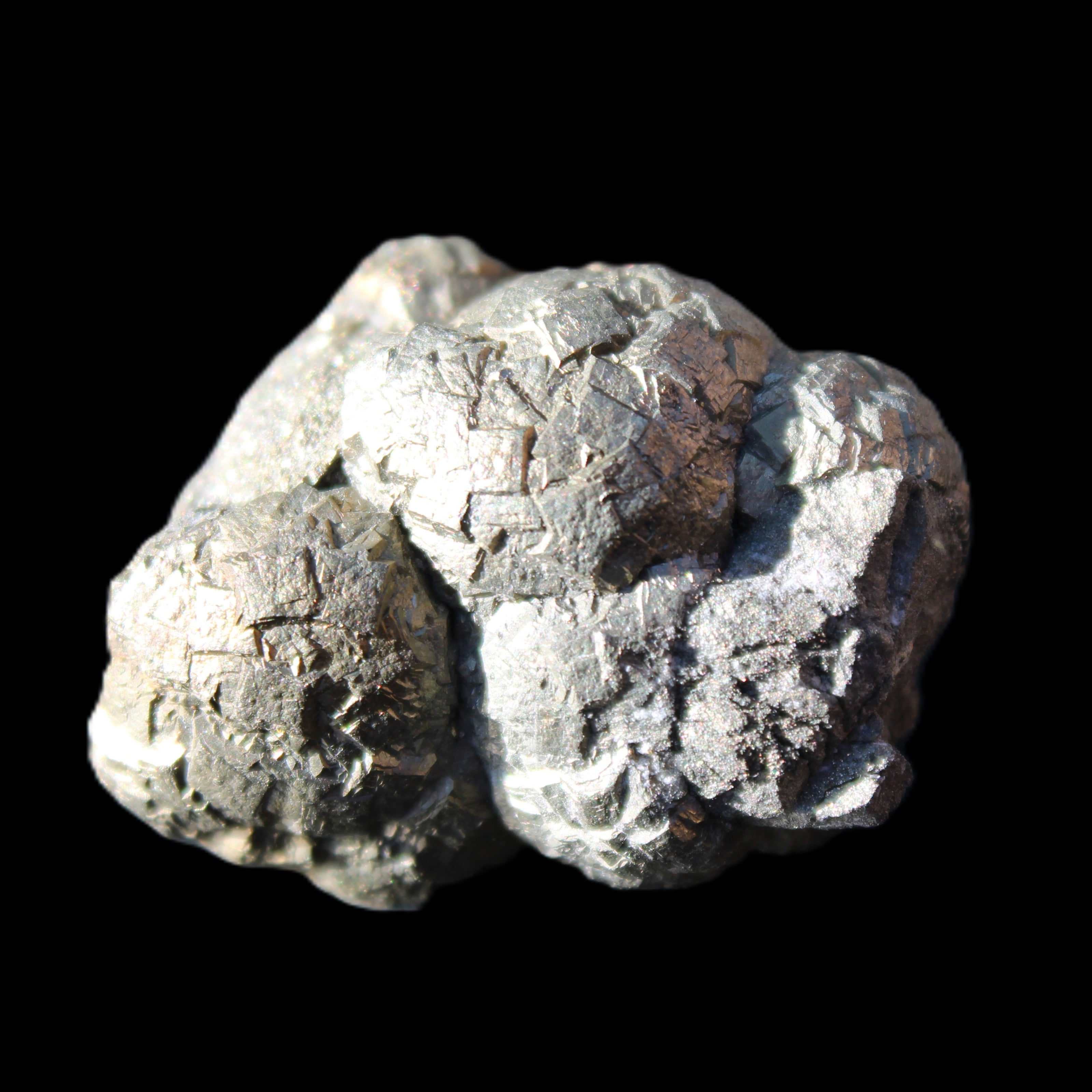 Chalcopyrite cluster from Pakistan 33*25*23mm 50g in sunlight - Rocks and Things Store