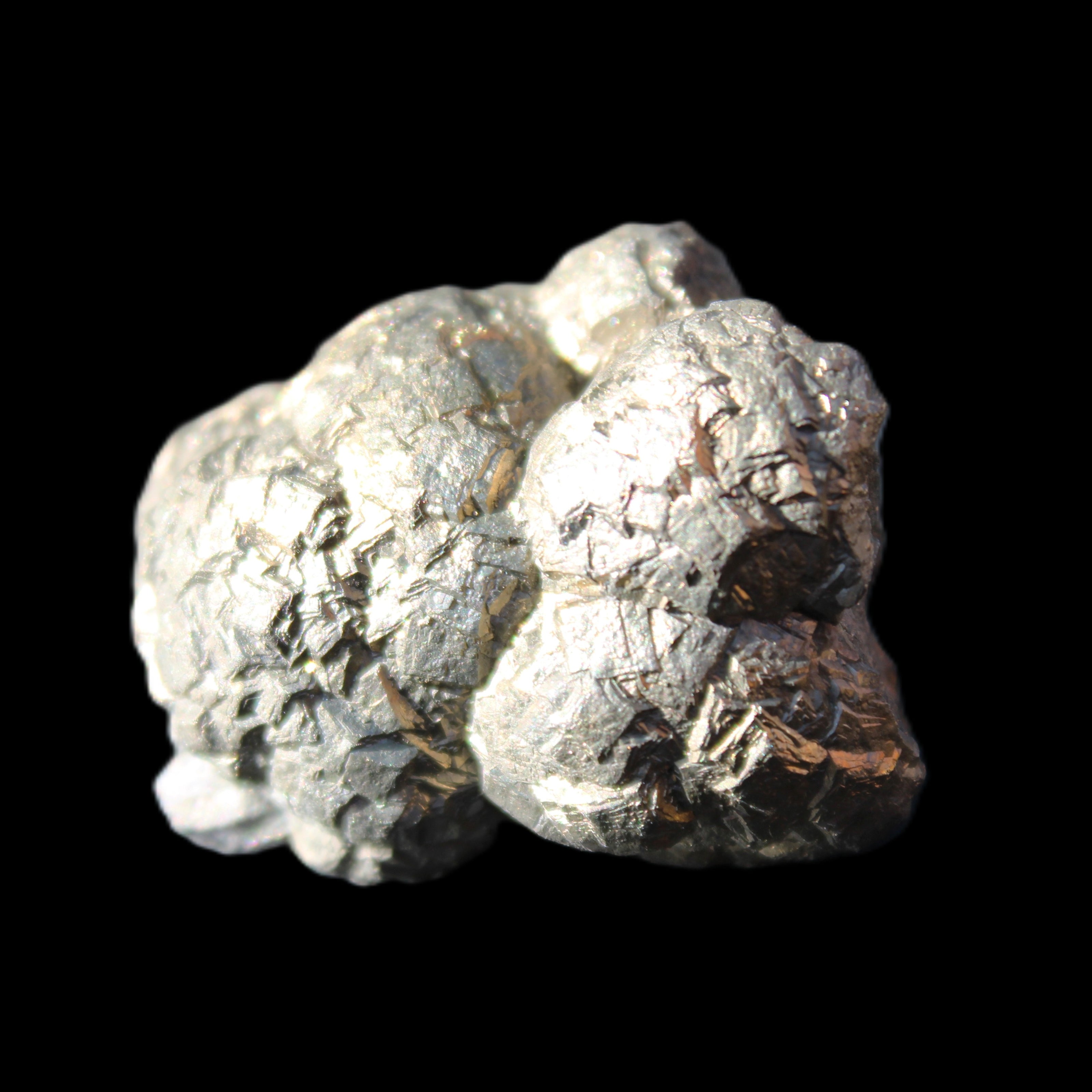 Chalcopyrite cluster from Pakistan 33*25*23mm 50g in sunlight - Rocks and Things Store