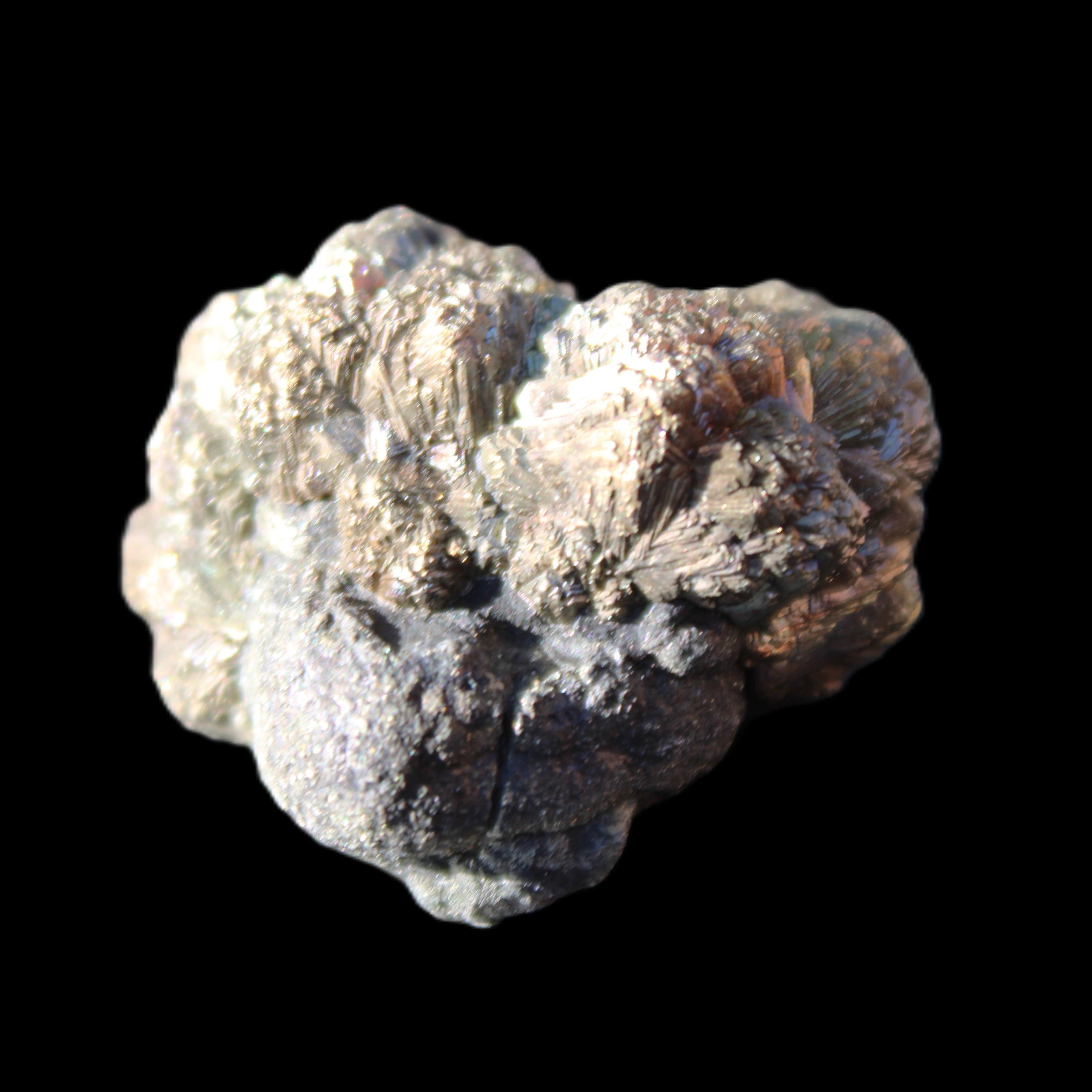 Chalcopyrite cluster from Pakistan 35*27*22mm 46.8g in sunlight - Rocks and Things Store