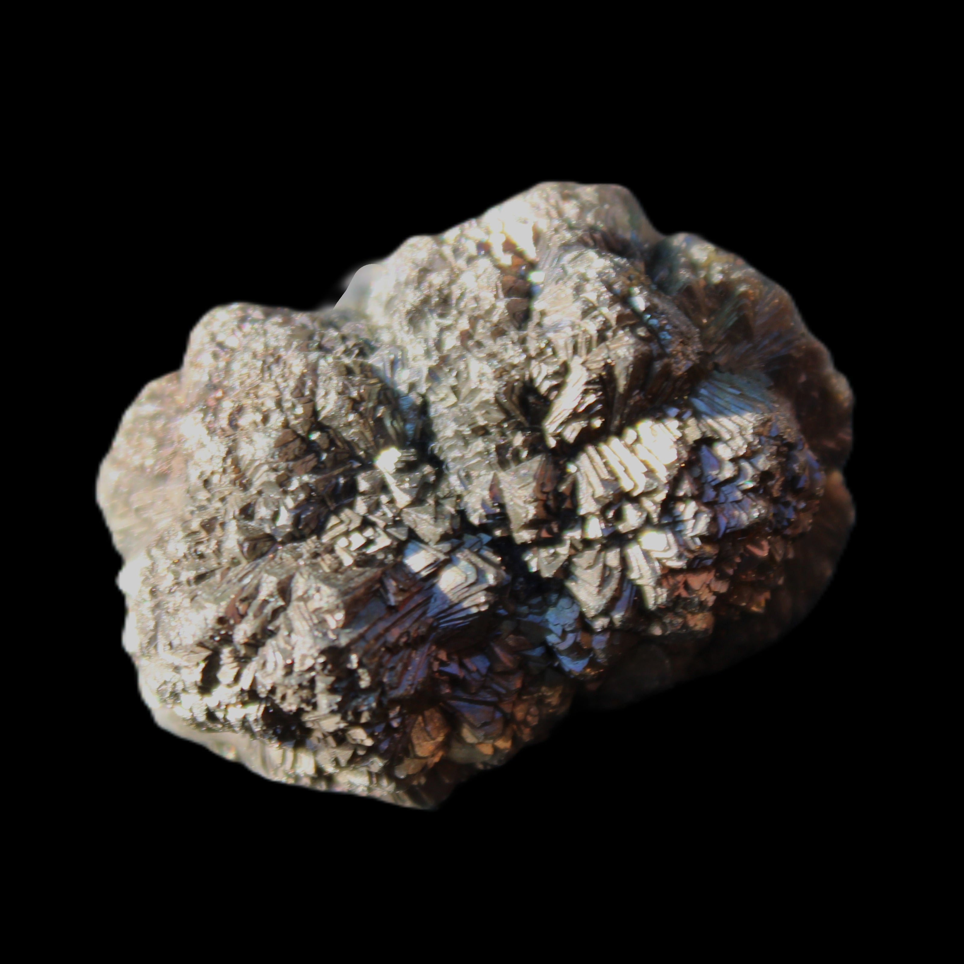 Chalcopyrite cluster from Pakistan 35*27*22mm 46.8g in sunlight - Rocks and Things Store