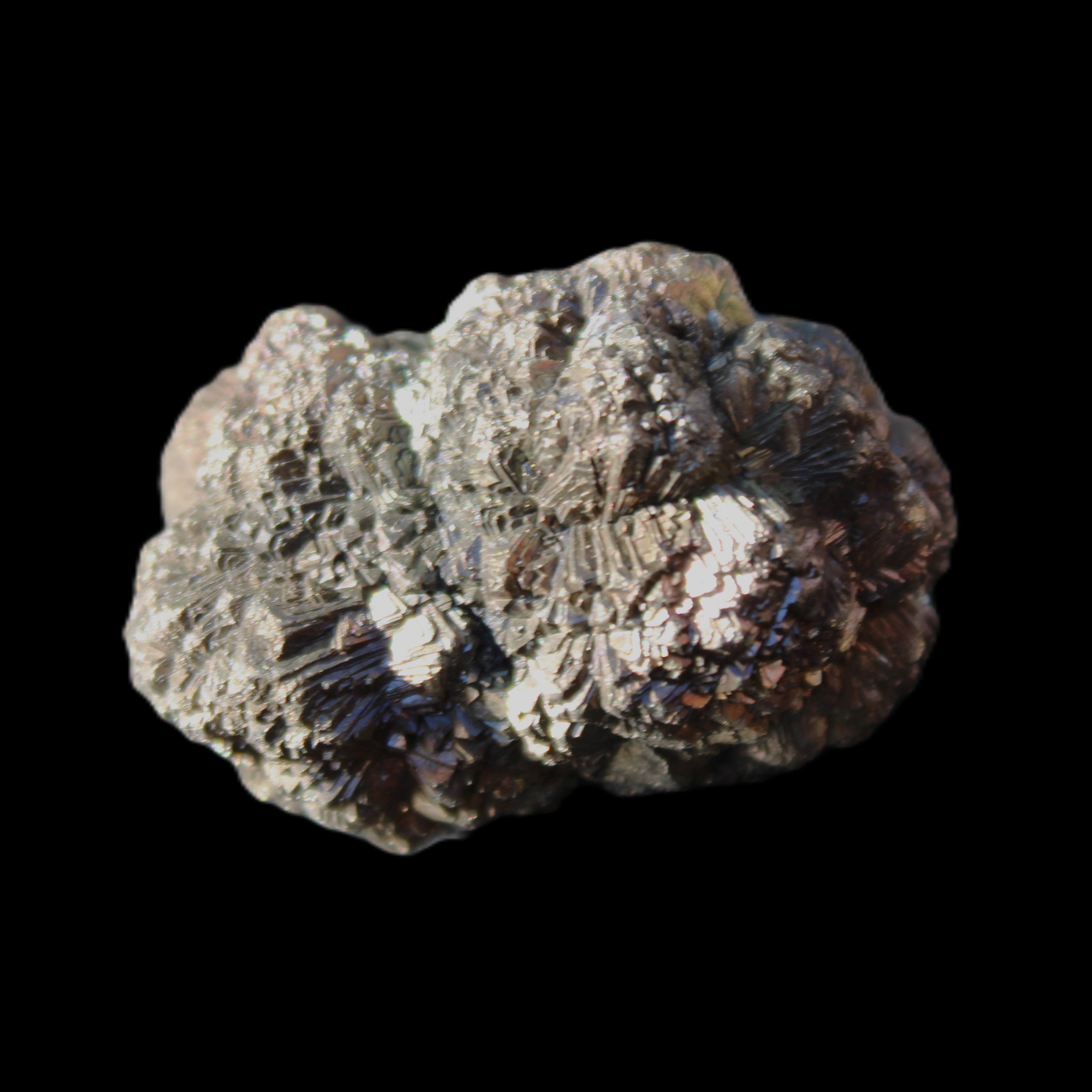 Chalcopyrite cluster from Pakistan 35*27*22mm 46.8g in sunlight - Rocks and Things Store