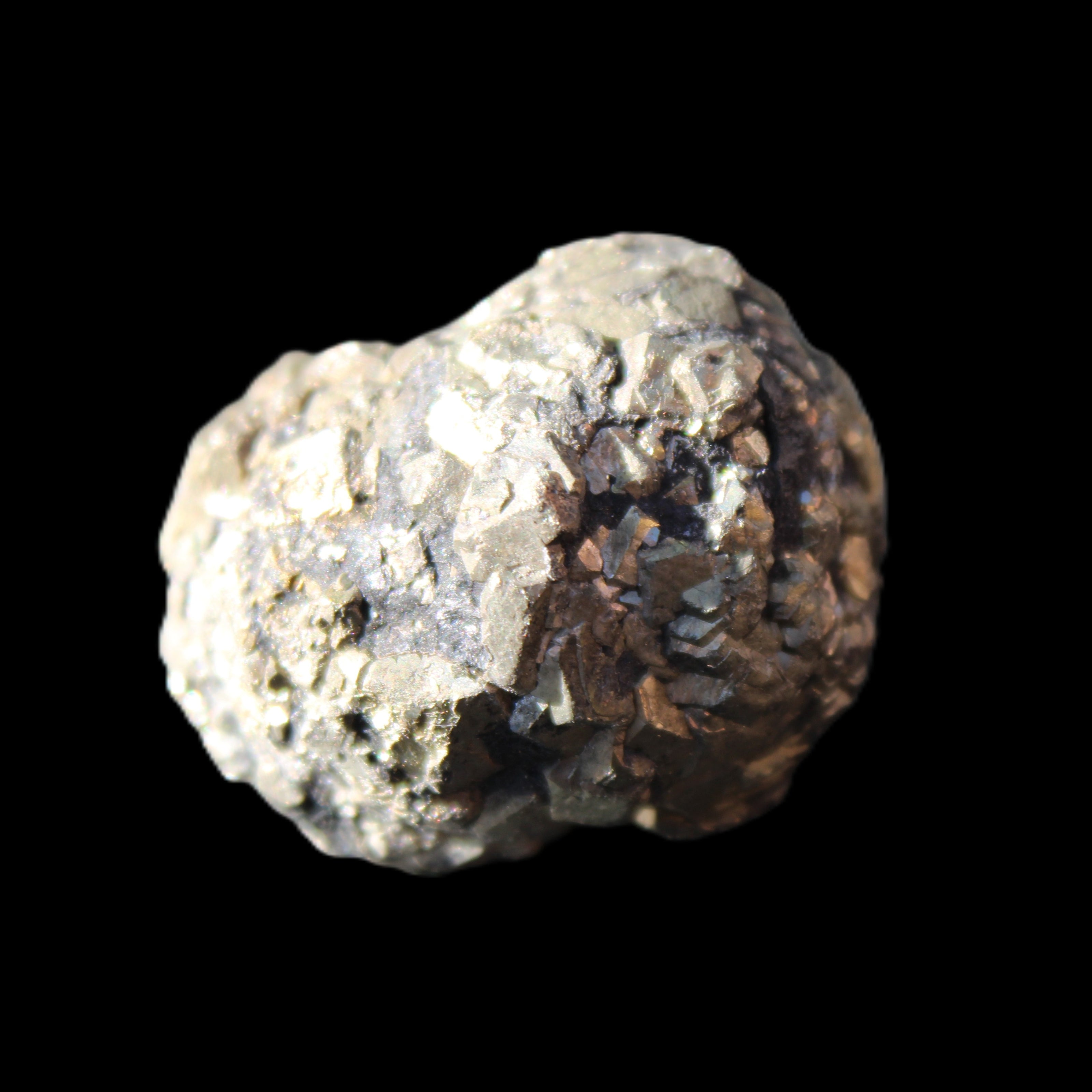 Chalcopyrite cluster from Pakistan 30*25*20mm 51.6g in sunlight - Rocks and Things Store