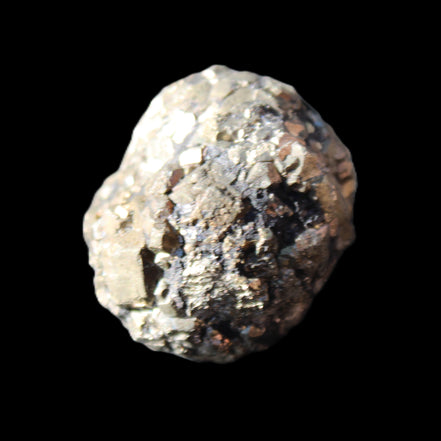 Chalcopyrite cluster from Pakistan 30*25*20mm 51.6g in sunlight - Rocks and Things Store