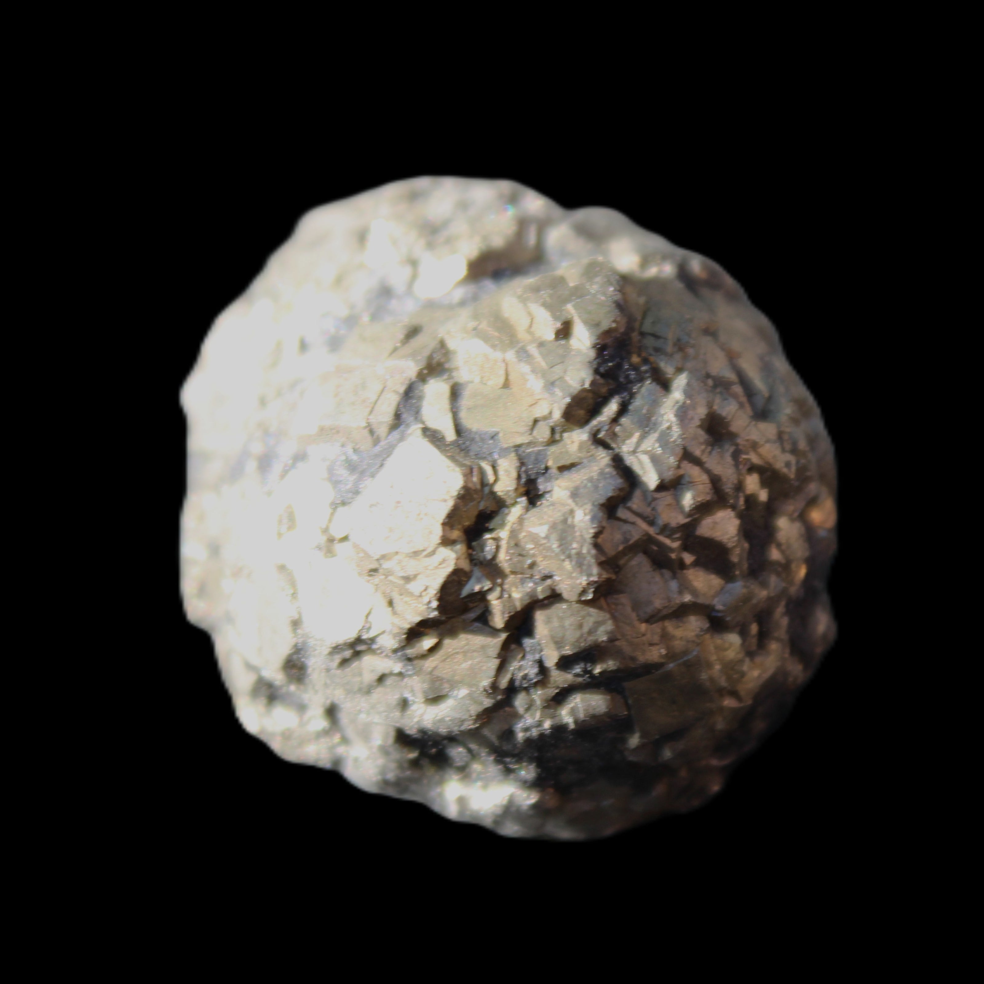 Chalcopyrite cluster from Pakistan 30*25*20mm 51.6g in sunlight - Rocks and Things Store