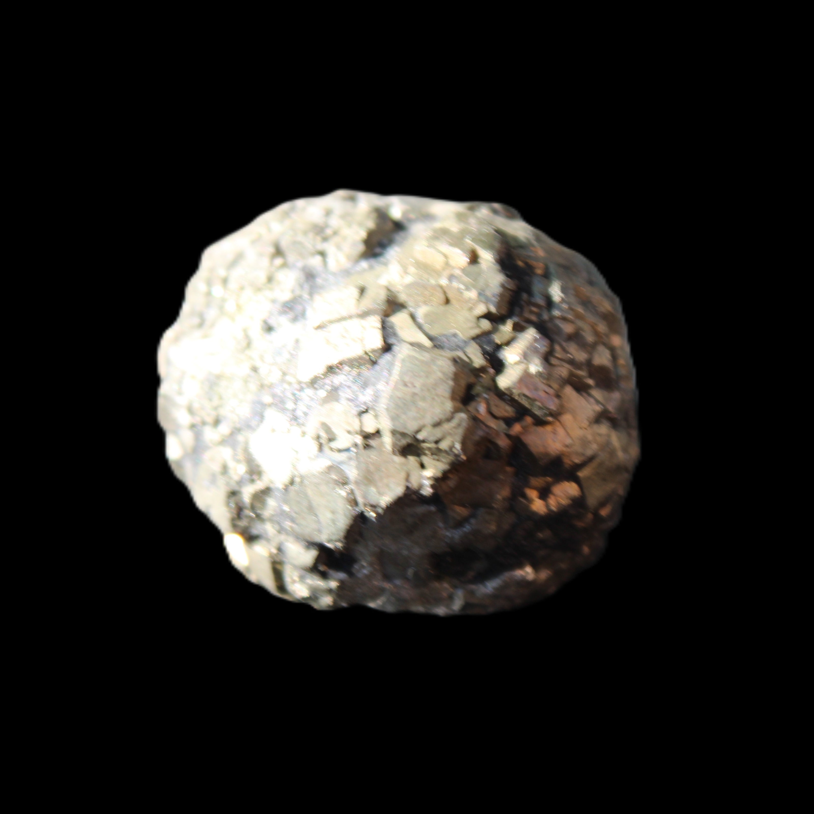 Chalcopyrite cluster from Pakistan 30*25*20mm 51.6g in sunlight - Rocks and Things Store