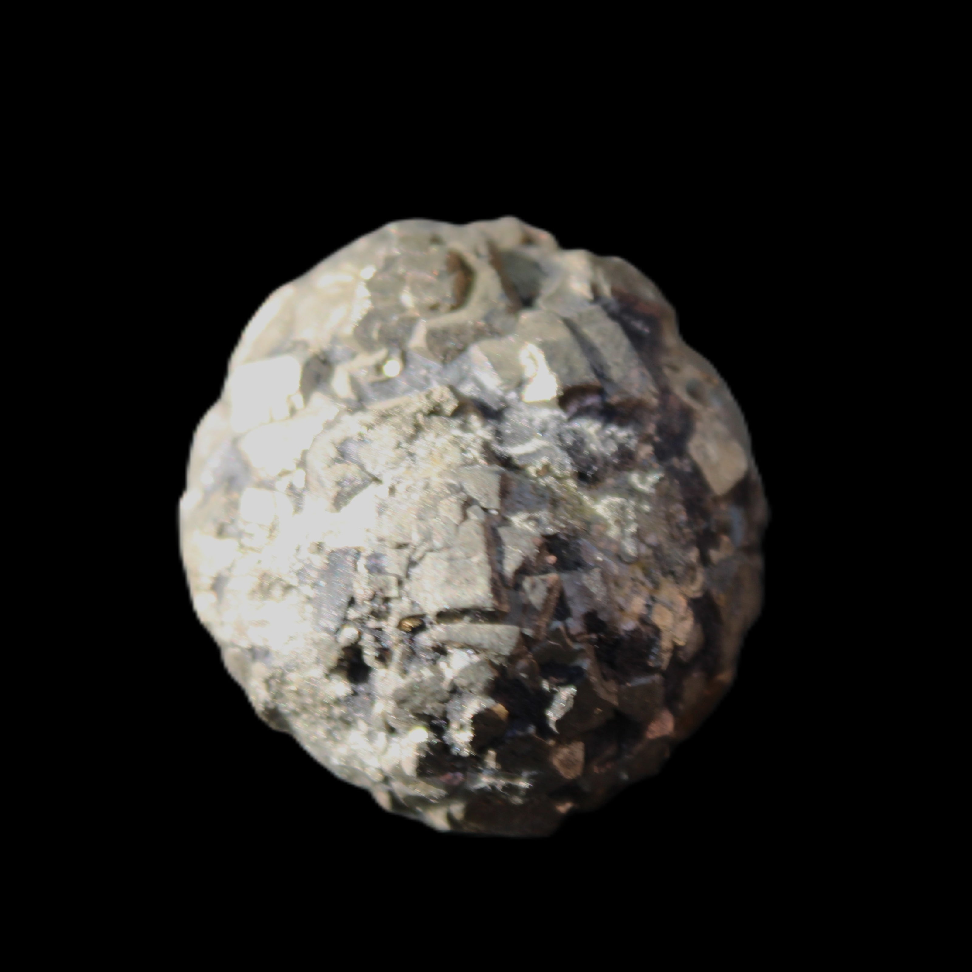 Chalcopyrite cluster from Pakistan 30*25*20mm 51.6g in sunlight - Rocks and Things Store