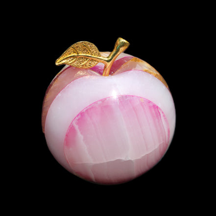 Pink Lady Afghan Jade Onyx Apple 60*76mm 414g in sunshine - Rocks and Things Store