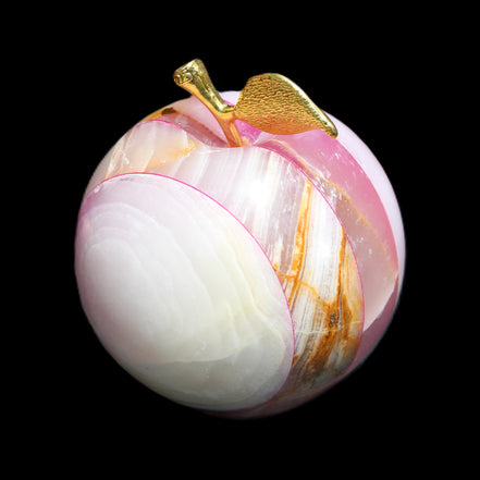 Pink Lady Afghan Jade Onyx Apple 60*76mm 414g in sunshine - Rocks and Things Store