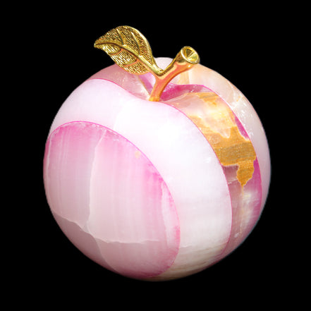 Pink Lady Afghan Jade Onyx Apple 60*76mm 414g in sunshine - Rocks and Things Store