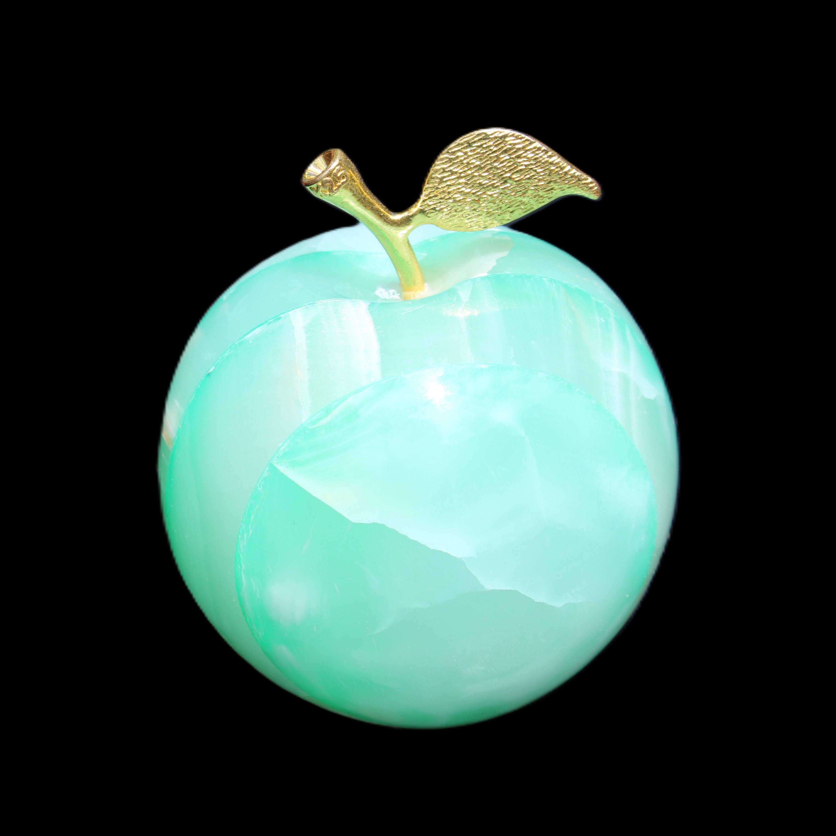 Granny Smith Afghan Jade Onyx Apple 64*80mm 398g