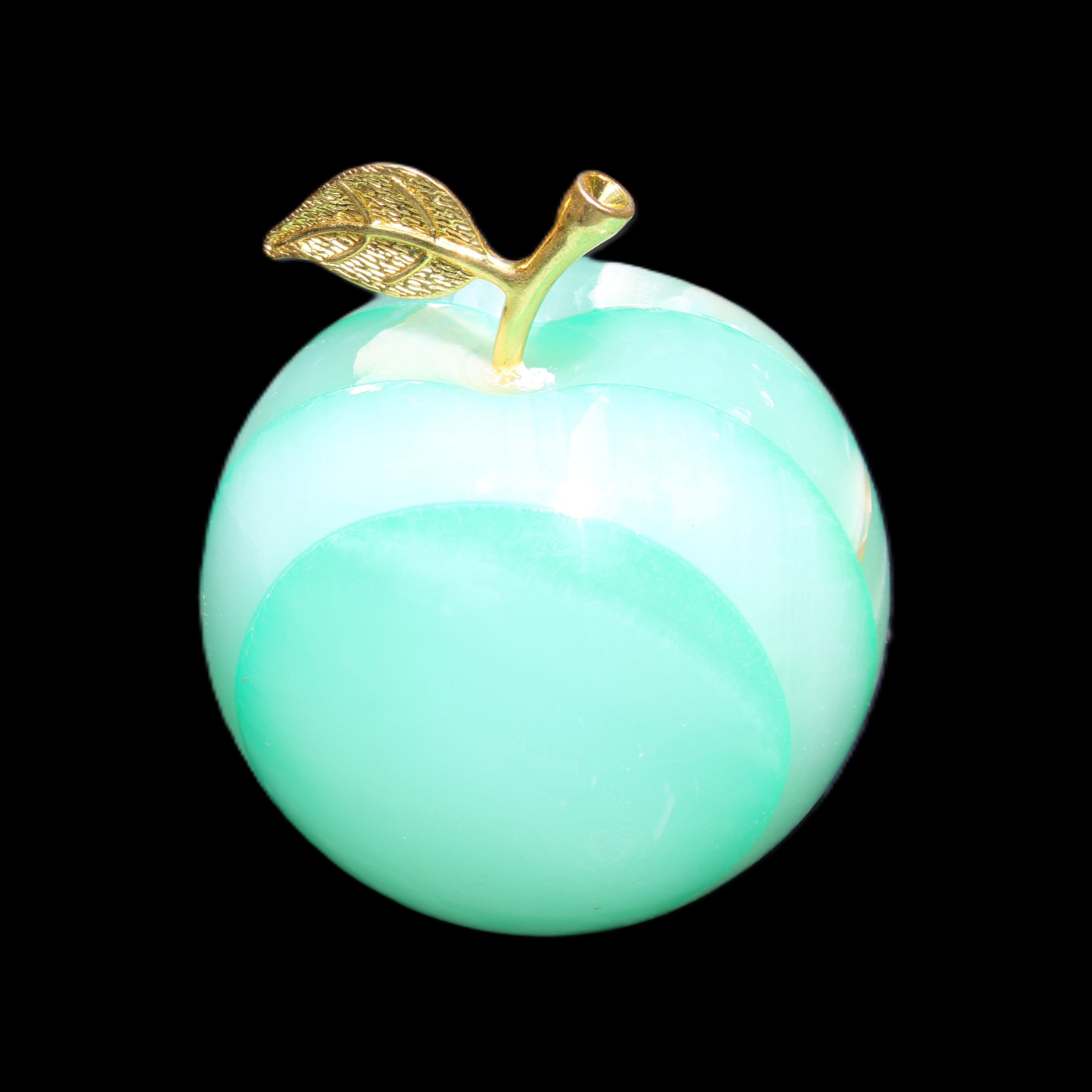 Granny Smith Afghan Jade Onyx Apple 64*80mm 398g