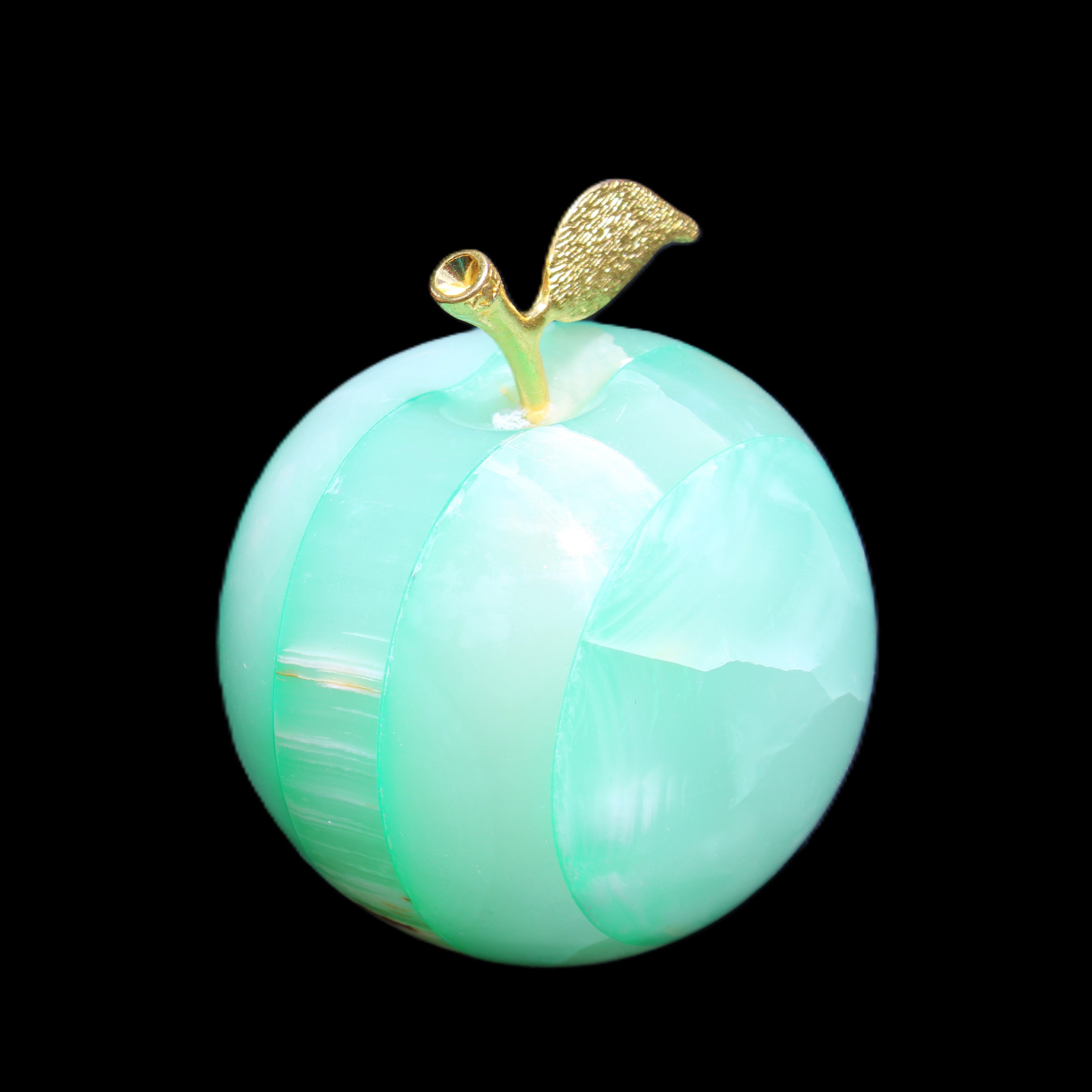 Granny Smith Afghan Jade Onyx Apple 64*80mm 398g