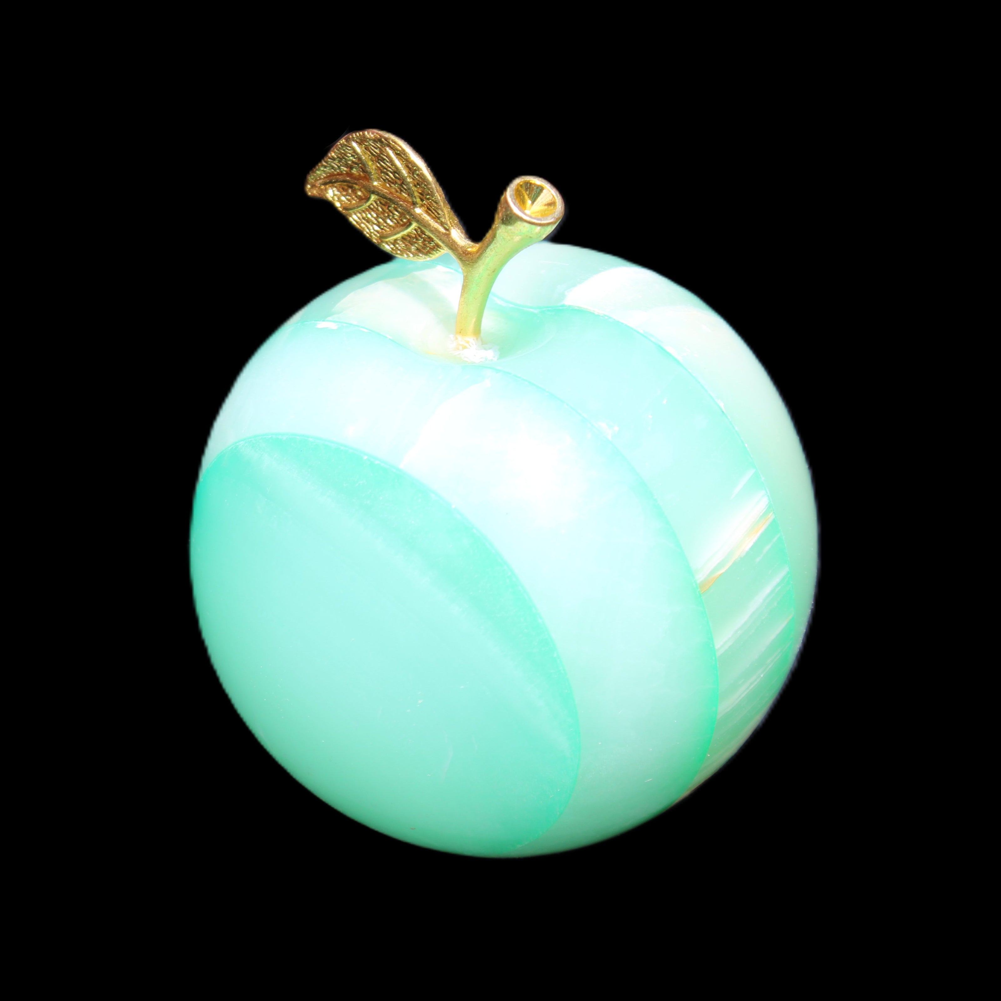 Granny Smith Afghan Jade Onyx Apple 64*80mm 398g