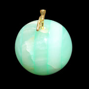 Granny Smith Afghan Jade Onyx Apple 64*80mm 398g