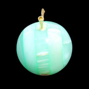 Granny Smith Afghan Jade Onyx Apple 64*80mm 398g