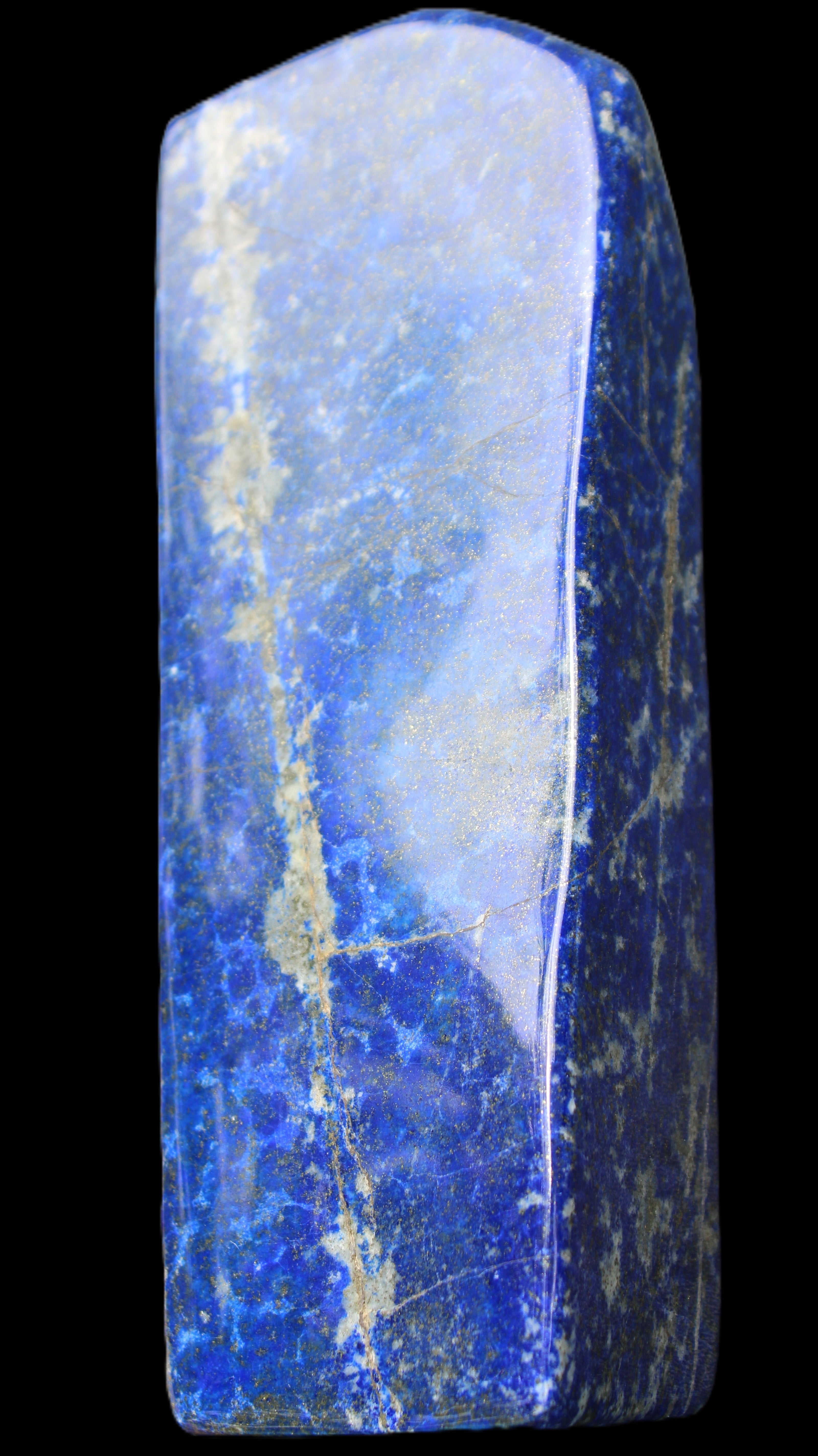 Lapis Lazuli freeform 178*70*48mm 1282g in sunlight - Rocks and Things Store