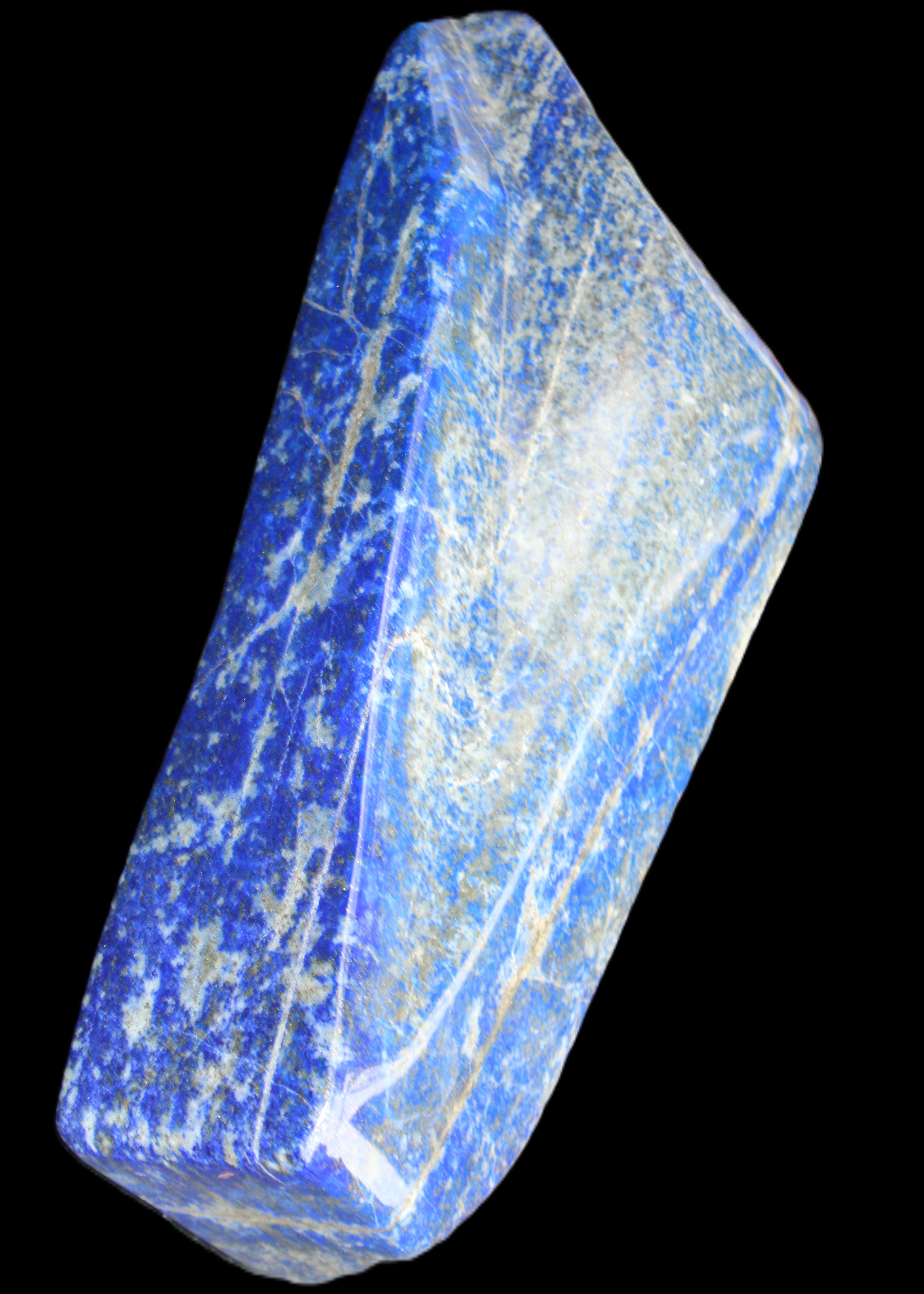 Lapis Lazuli freeform 178*70*48mm 1282g in sunlight - Rocks and Things Store