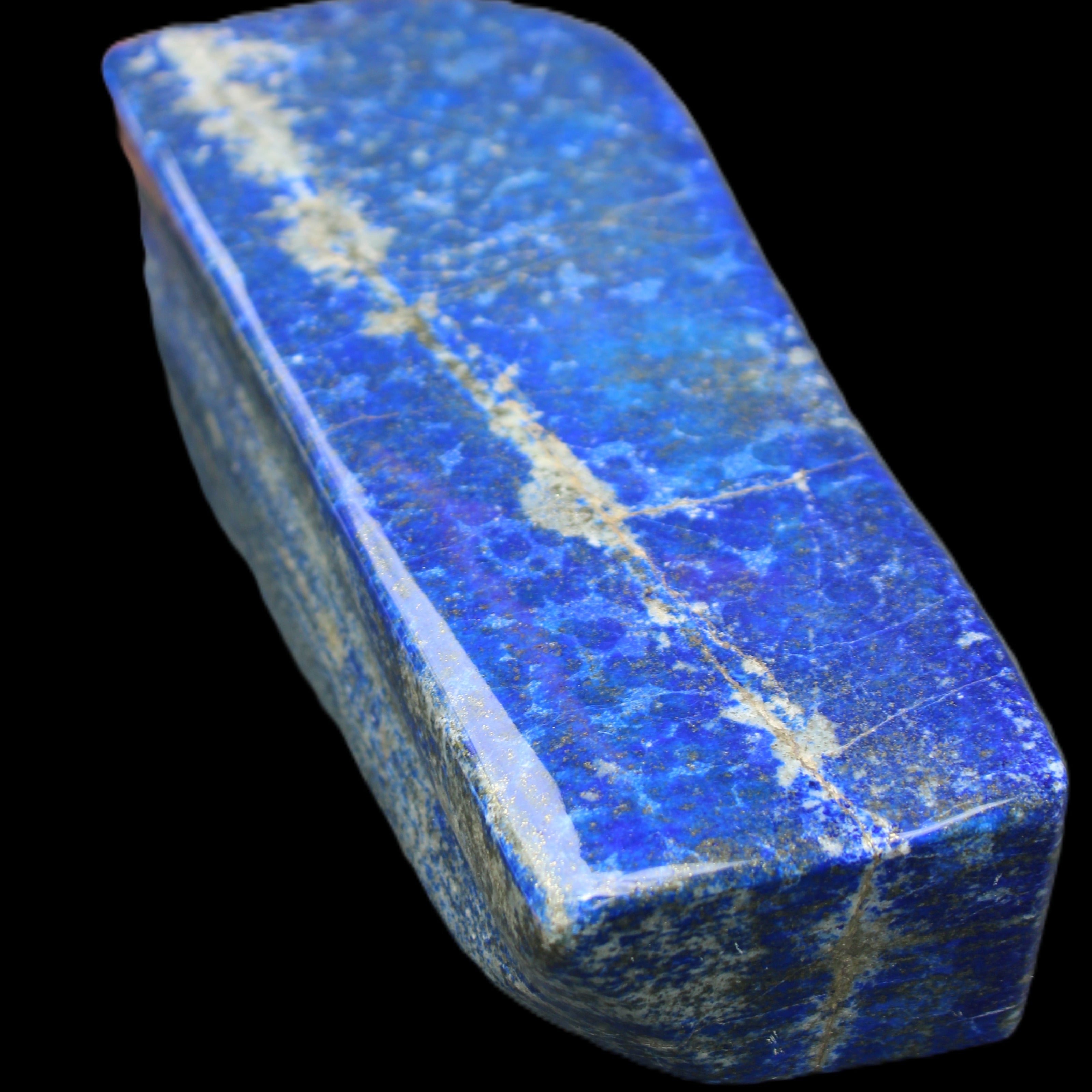 Lapis Lazuli freeform 178*70*48mm 1282g in sunlight - Rocks and Things Store
