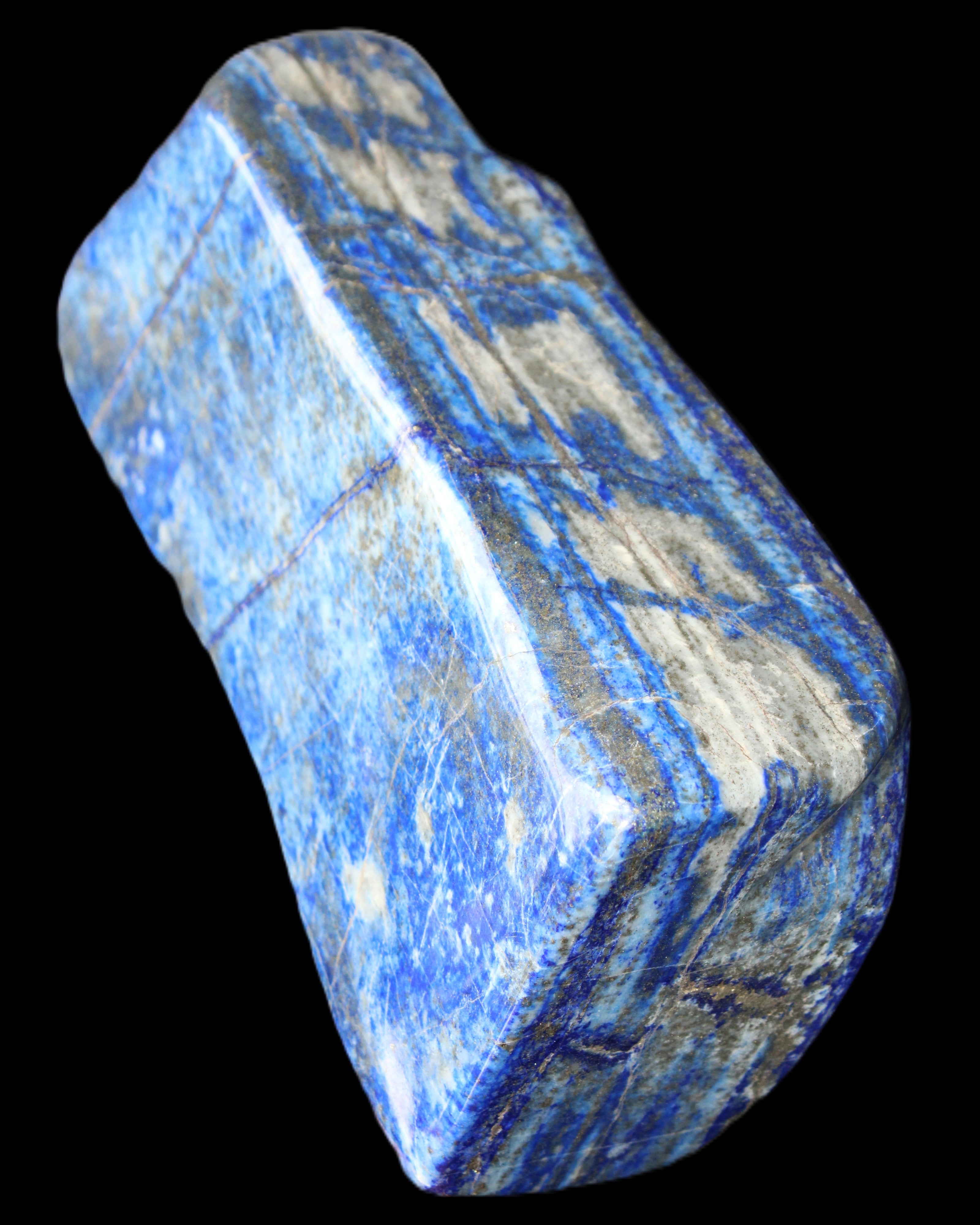Lapis Lazuli freeform 150*58*40mm 1024g in sunlight - Rocks and Things Store