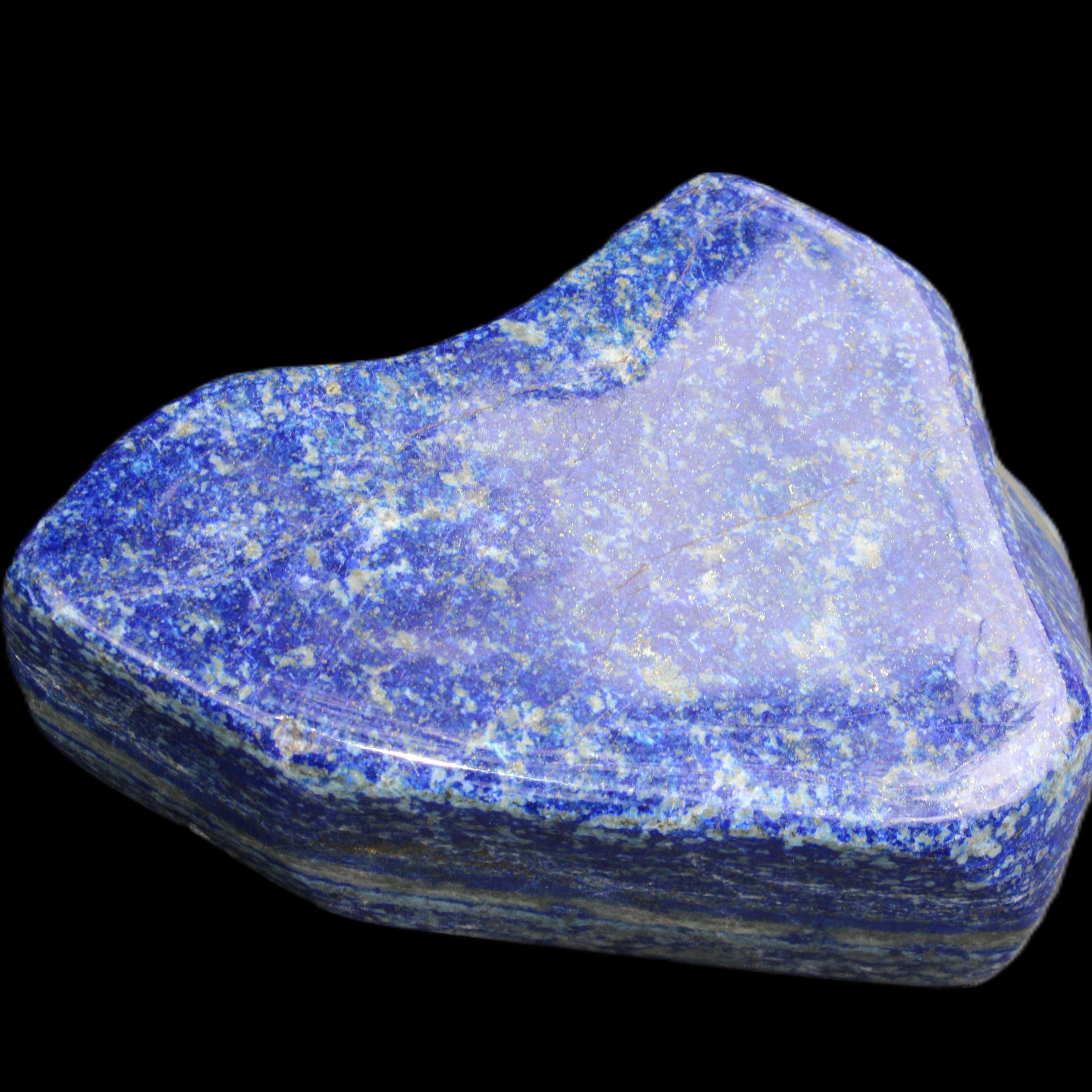 Lapis Lazuli freeform 120*83*36mm 745g in sunlight - Rocks and Things Store