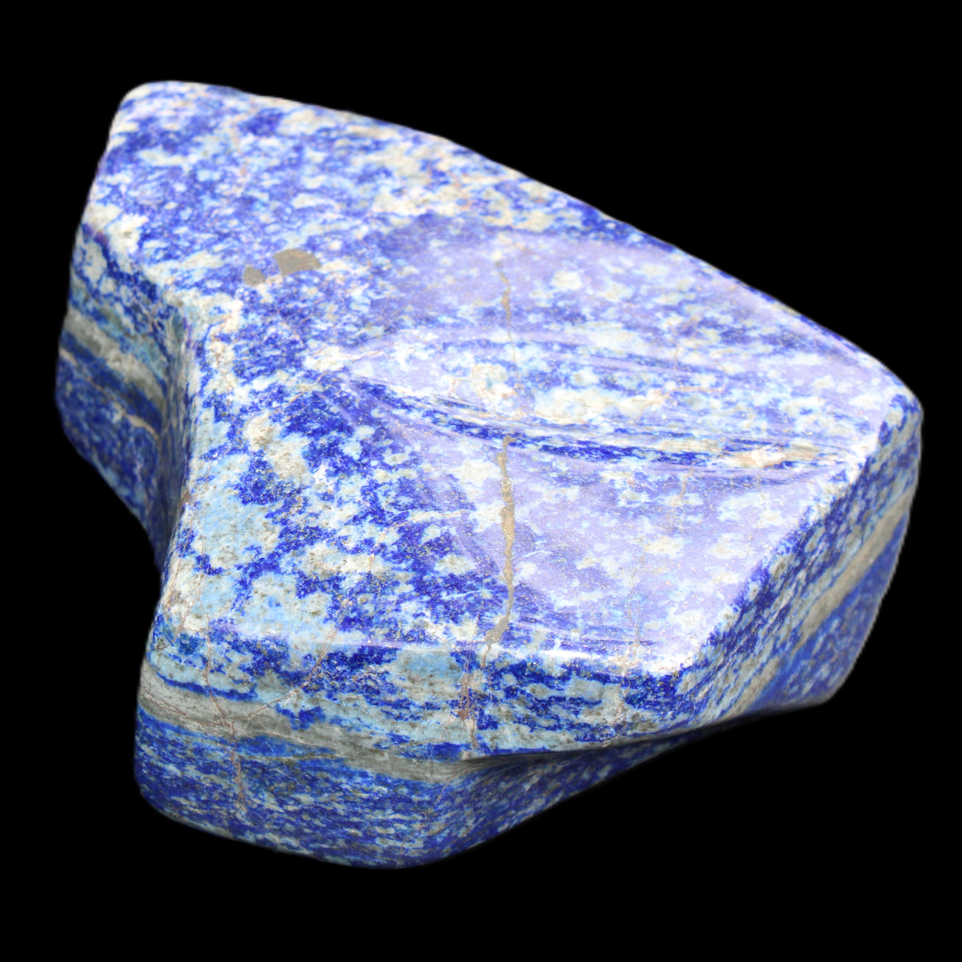 Lapis Lazuli freeform 120*83*36mm 745g in sunlight - Rocks and Things Store